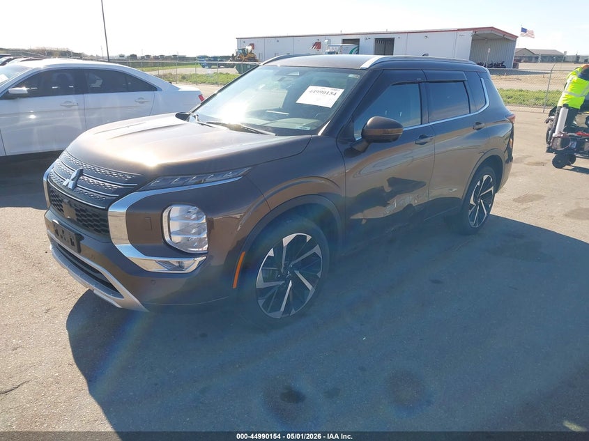 2022 Mitsubishi Outlander VIN JA4J4VA84NZ070995 IAAI salvage auction — RIGHT REAR, Salvage (Minnesota), sold $9,900 on 2026-07-06 (photo 2)