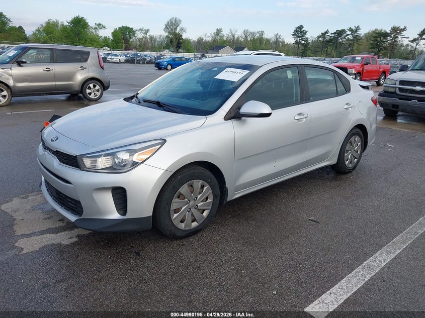 2020 Kia Rio VIN 3KPA24AD1LE273421 IAAI salvage auction — REAR END, Salvage Title, sold $1,350 on 2026-07-17 (photo 2)
