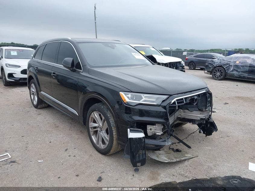 2021 Audi Q7 VIN WA1LJAF75MD034822 IAAI salvage auction — FRONT END, Salvage (Texas), sold $5,850 on 2026-07-28 (photo 1)
