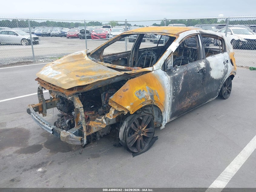 2019 Kia Sportage VIN KNDPMCAC2K7594954 IAAI salvage auction — TOTAL BURN, Junk Receipt (North Carolina), sold $100 on 2026-07-08 (photo 2)