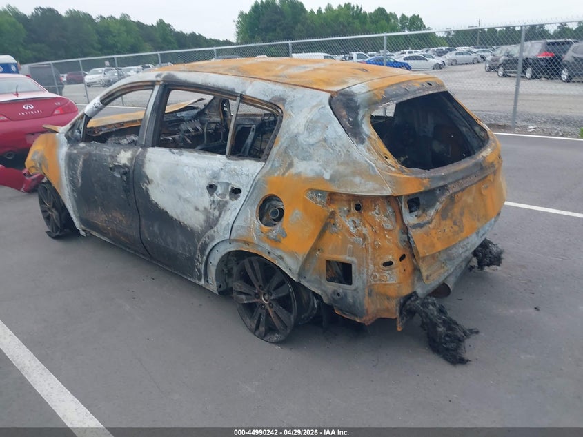 2019 Kia Sportage VIN KNDPMCAC2K7594954 IAAI salvage auction — TOTAL BURN, Junk Receipt (North Carolina), sold $100 on 2026-07-08 (photo 3)