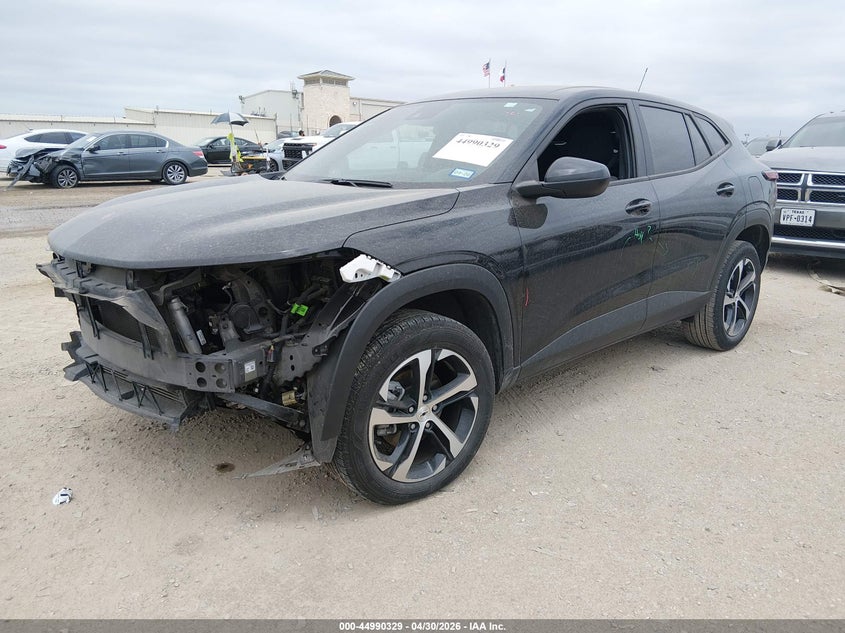 2024 Chevrolet Trax VIN KL77LGE24RC211557 IAAI salvage auction — FRONT END, Original (Texas), sold $3,400 on 2026-07-06 (photo 2)