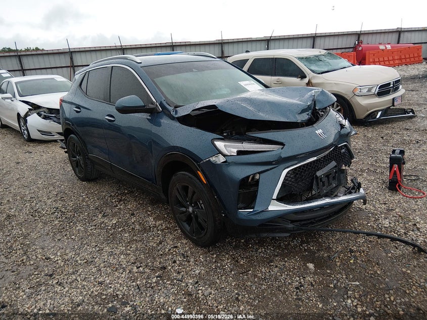 2024 Buick Encore gx VIN KL4AMESL4RB103043 IAAI salvage auction — FRONT & REAR, Salvage (Oklahoma), sold $2,700 on 2026-09-07 (photo 1)