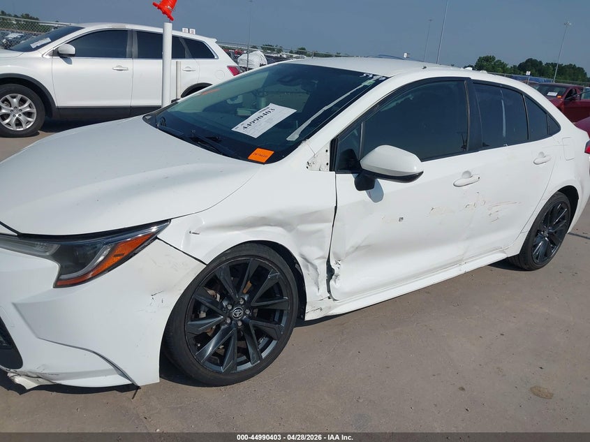 2020 Toyota Corolla VIN JTDEPRAE5LJ085397 IAAI salvage auction — LEFT SIDE, Original (Texas), sold $4,150 on 2026-07-23 (photo 6)