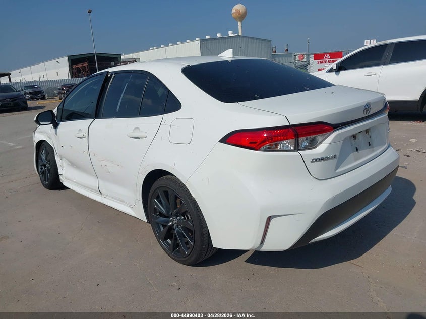 2020 Toyota Corolla VIN JTDEPRAE5LJ085397 IAAI salvage auction — LEFT SIDE, Original (Texas), sold $4,150 on 2026-07-23 (photo 3)