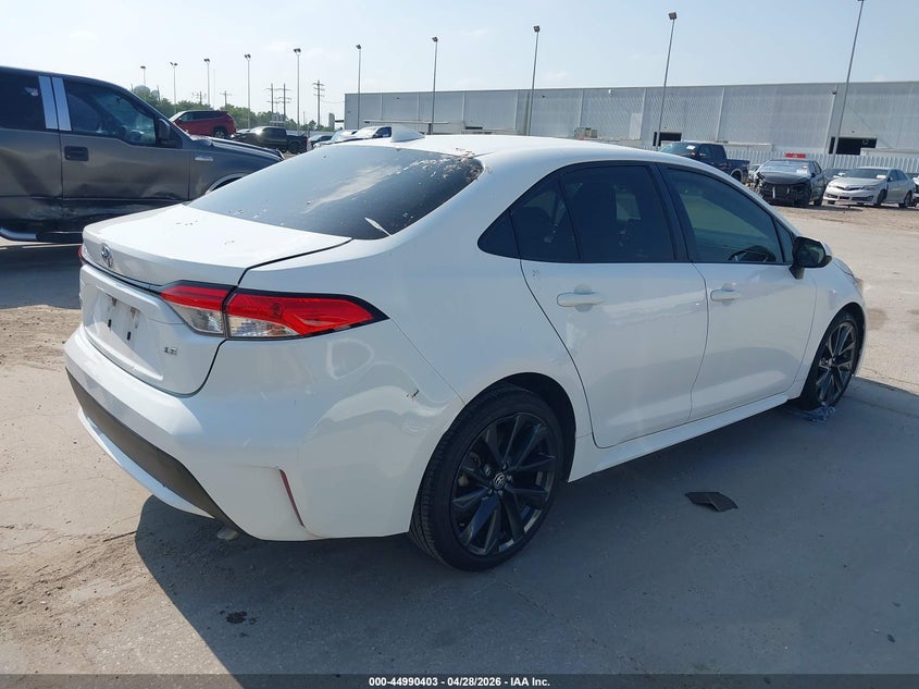 2020 Toyota Corolla VIN JTDEPRAE5LJ085397 IAAI salvage auction — LEFT SIDE, Original (Texas), sold $4,150 on 2026-07-23 (photo 4)