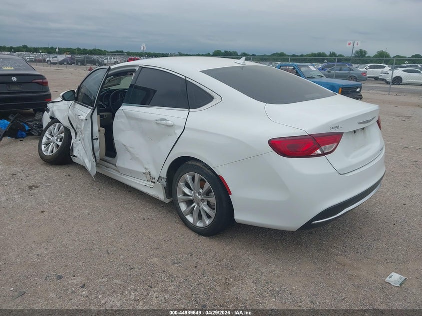 2016 Chrysler 200 VIN 1C3CCCCB1GN119289 IAAI salvage auction — LEFT SIDE, Salvage Title, sold $0 on 2026-10-03 (photo 3)