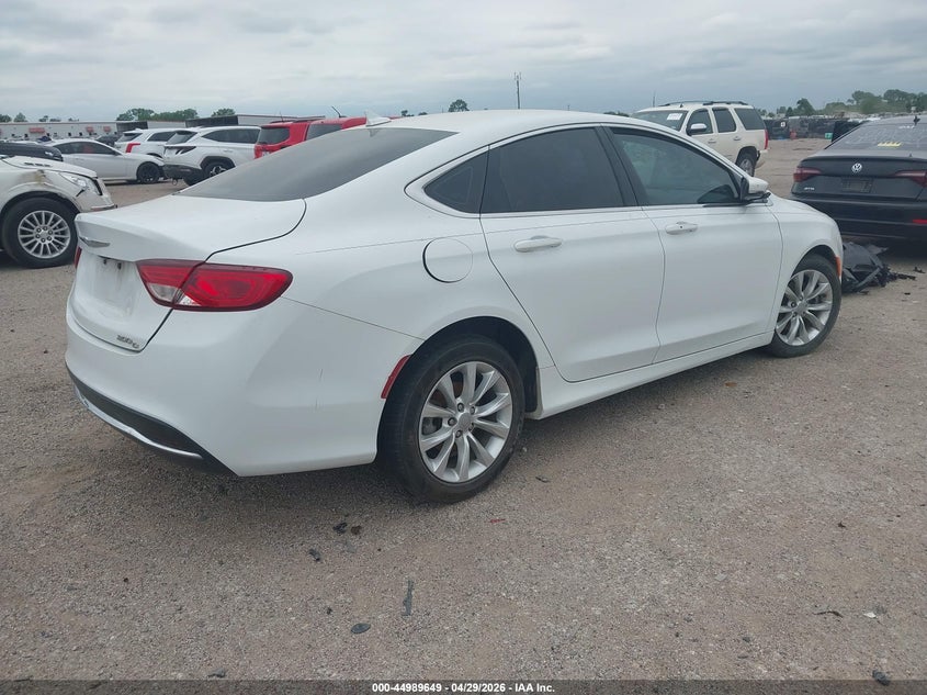 2016 Chrysler 200 VIN 1C3CCCCB1GN119289 IAAI salvage auction — LEFT SIDE, Salvage Title, sold $0 on 2026-10-03 (photo 4)