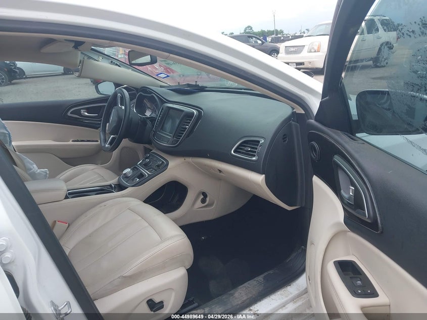 2016 Chrysler 200 VIN 1C3CCCCB1GN119289 IAAI salvage auction — LEFT SIDE, Salvage Title, sold $0 on 2026-10-03 (photo 5)