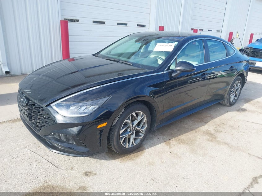 2023 Hyundai Sonata VIN KMHL64JA7PA267971 IAAI salvage auction — REAR END, Salvage (Illinois), sold $4,350 on 2026-07-14 (photo 2)