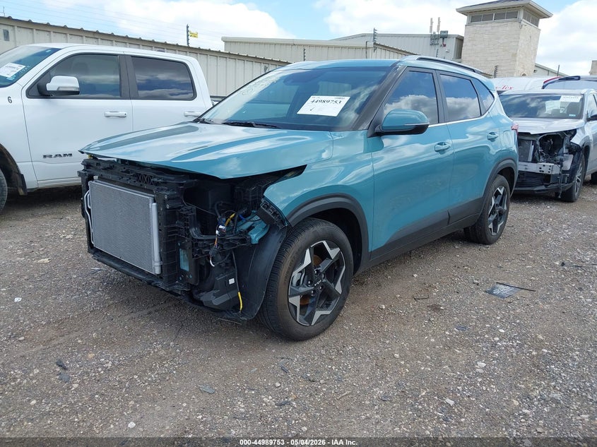 2026 Kia Seltos VIN KNDER2AA3T7859299 IAAI salvage auction — RIGHT FRONT, Salvage (Texas), sold $7,500 on 2026-08-17 (photo 2)