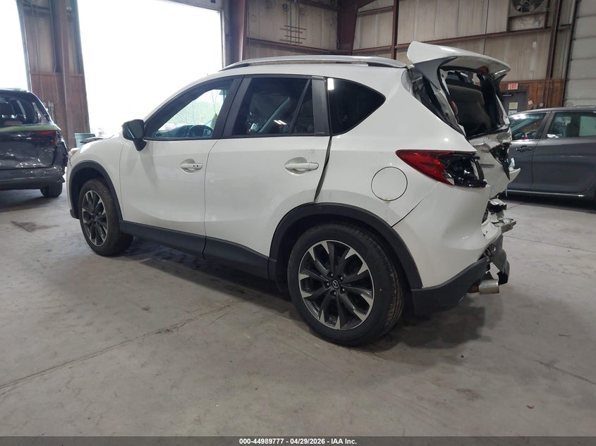 2016 Mazda Cx-5 VIN JM3KE4DY8G0750670 IAAI salvage auction — FRONT & REAR, Mv-907A (New York), sold $925 on 2026-07-29 (photo 3)