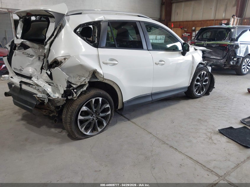 2016 Mazda Cx-5 VIN JM3KE4DY8G0750670 IAAI salvage auction — FRONT & REAR, Mv-907A (New York), sold $925 on 2026-07-29 (photo 4)