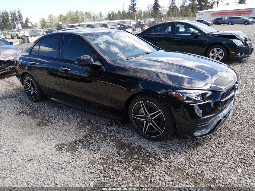 2024 Mercedes-benz C-klasse VIN W1KAF4GB6RR226687 IAAI salvage auction — REAR END, Salvage Title, sold $25,550 on 2026-07-22 (photo 1)
