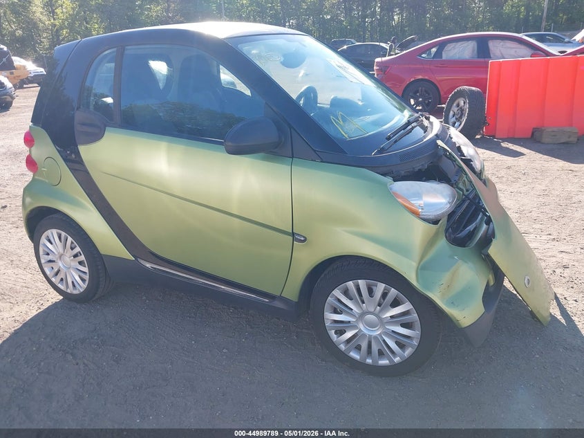 2011 Smart Fortwo VIN WMEEJ3BA7BK431745 IAAI salvage auction — FRONT END, Salvage (District Of Columbia), sold $600 on 2026-08-19 (photo 1)