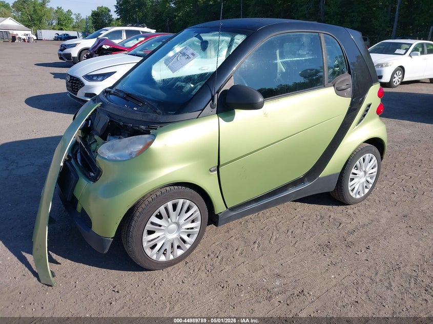 2011 Smart Fortwo VIN WMEEJ3BA7BK431745 IAAI salvage auction — FRONT END, Salvage (District Of Columbia), sold $600 on 2026-08-19 (photo 2)