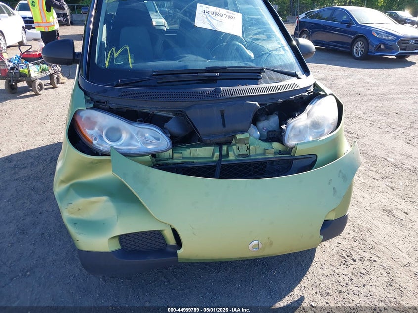 2011 Smart Fortwo VIN WMEEJ3BA7BK431745 IAAI salvage auction — FRONT END, Salvage (District Of Columbia), sold $600 on 2026-08-19 (photo 6)