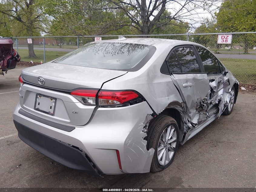 2025 Toyota Corolla VIN 5YFB4MDE6SP359372 IAAI salvage auction — RIGHT SIDE, Salvage (New Jersey), sold $4,500 on 2026-07-27 (photo 4)