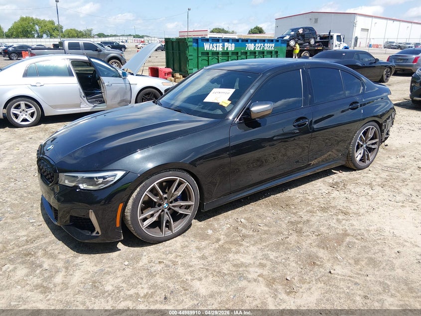 2020 BMW 3er VIN 3MW5U7J06L8B25755 IAAI salvage auction — REAR END, Salvage (Georgia), sold $19,100 on 2026-07-30 (photo 2)