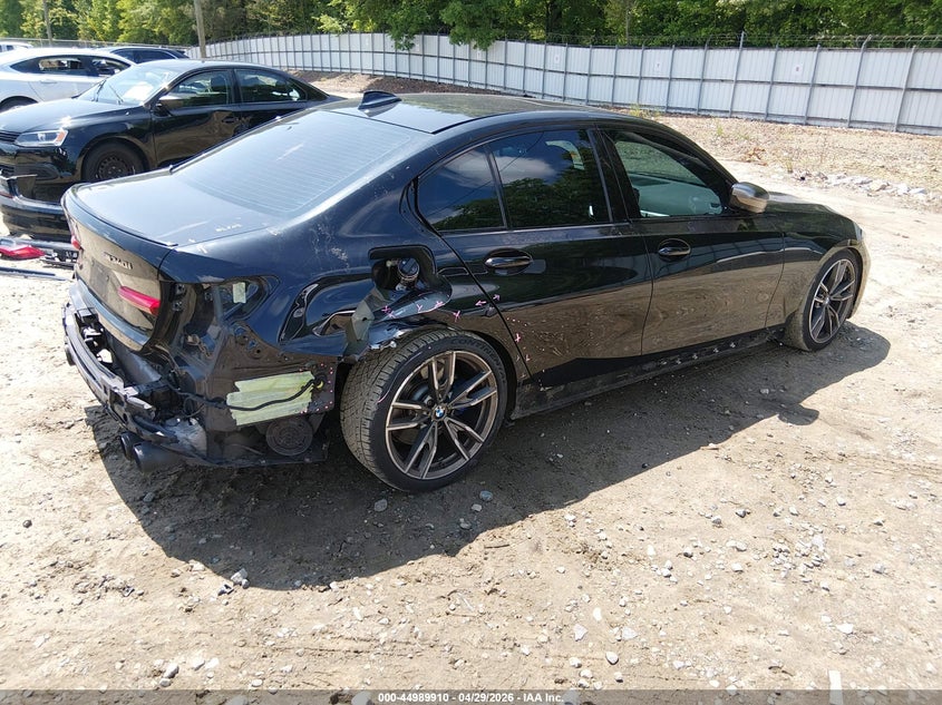 2020 BMW 3er VIN 3MW5U7J06L8B25755 IAAI salvage auction — REAR END, Salvage (Georgia), sold $19,100 on 2026-07-30 (photo 4)