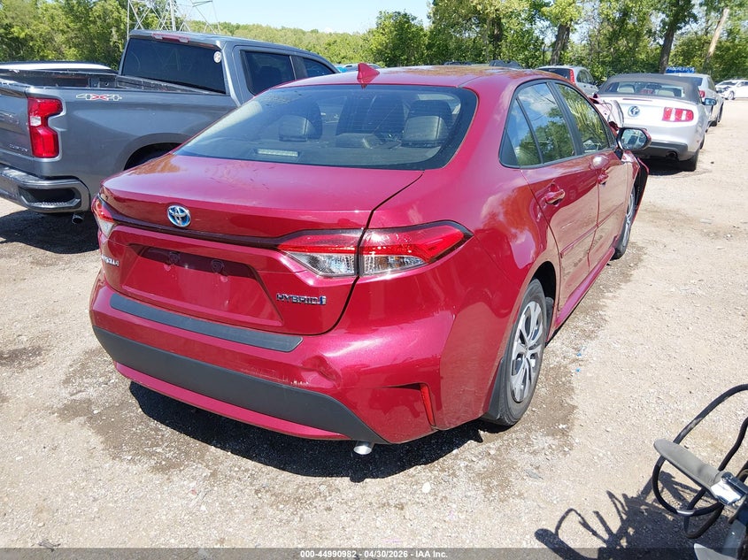2022 Toyota Corolla VIN JTDEAMDE9NJ060652 IAAI salvage auction — FRONT END, Salvage (Indiana), sold $4,000 on 2026-07-29 (photo 4)