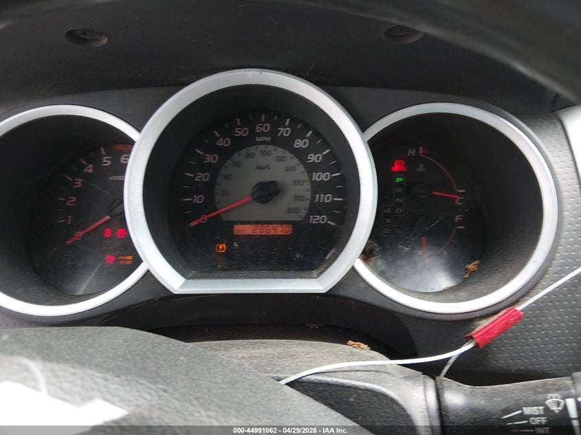 2007 Toyota Tacoma VIN 5TEMU52N57Z363464 IAAI salvage auction — NORMAL WEAR, Salvage (Texas), sold $1,300 on 2026-07-28 (photo 7)