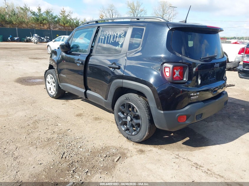 2018 Jeep Renegade VIN ZACCJBBB3JPH55188 IAAI salvage auction — FRONT END, Clear (Indiana), sold $725 on 2026-07-07 (photo 3)