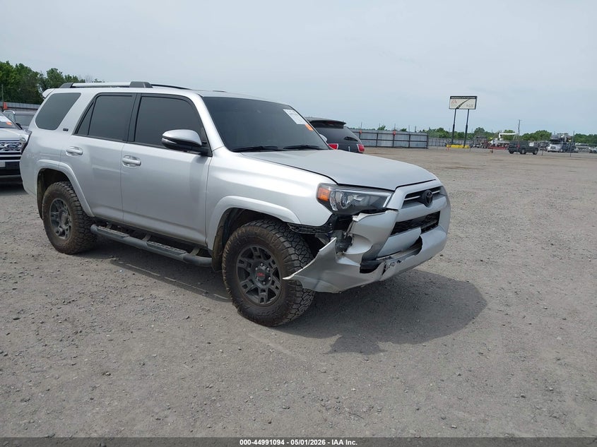 2023 Toyota 4runner VIN JTENU5JR5P6209693 IAAI salvage auction — FRONT END, Wait Title, sold $17,100 on 2026-07-08 (photo 1)