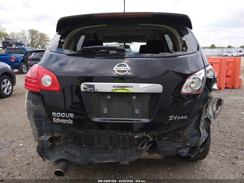2012 Nissan Rogue VIN JN8AS5MV6CW705652 IAAI salvage auction — REAR END, Salvage (Idaho), sold $500 on 2026-07-16 (photo 6)
