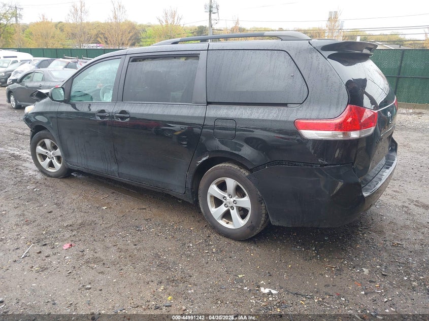 2011 Toyota Sienna VIN 5TDKK3DC8BS171801 IAAI salvage auction — FRONT END, Mv-907A (New York), sold $650 on 2026-07-28 (photo 3)