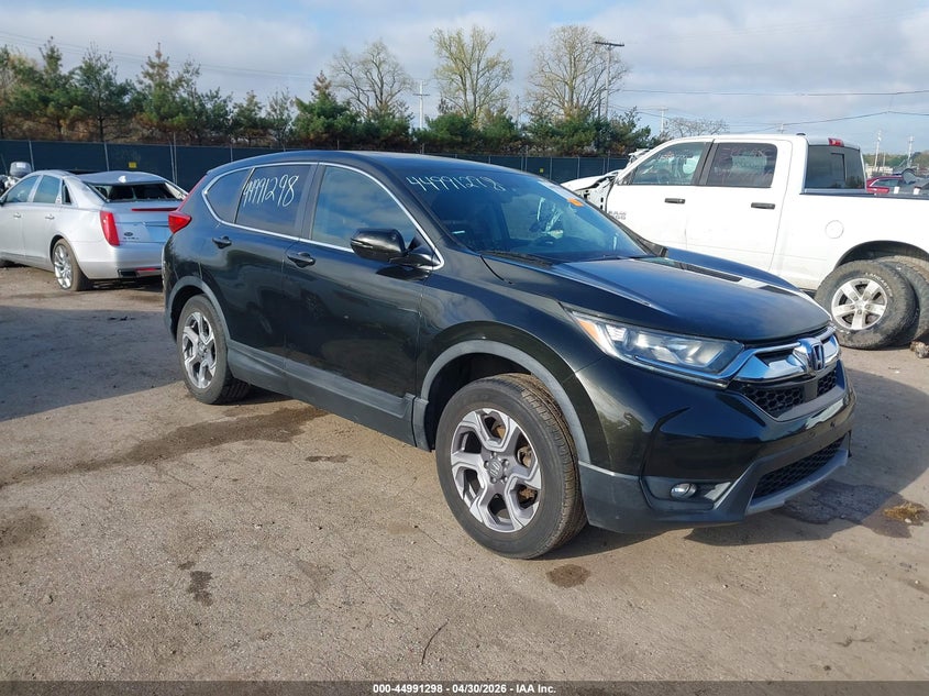 2018 Honda Cr-v VIN 7FARW2H58JE071195 IAAI salvage auction — LEFT SIDE, Salvage (Illinois), sold $7,300 on 2026-07-07 (photo 1)
