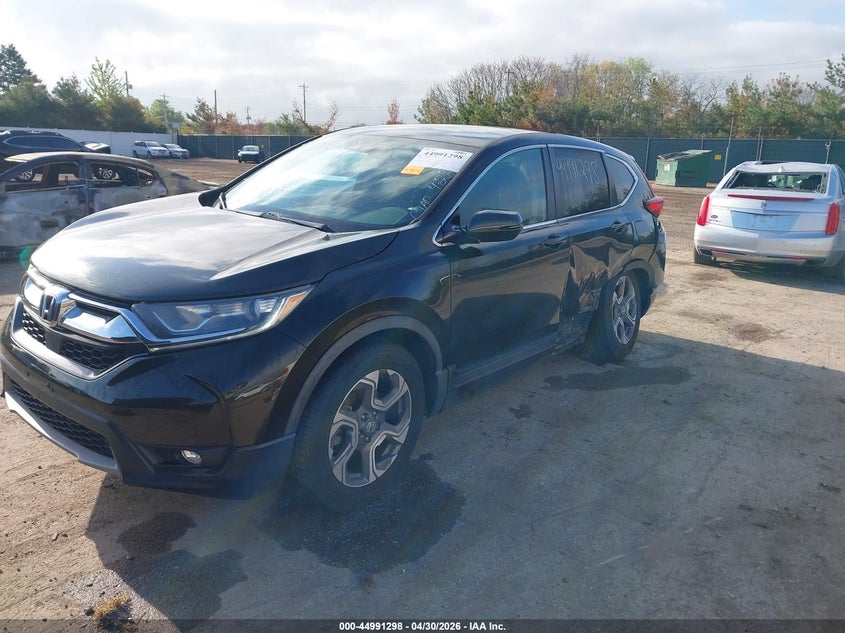 2018 Honda Cr-v VIN 7FARW2H58JE071195 IAAI salvage auction — LEFT SIDE, Salvage (Illinois), sold $7,300 on 2026-07-07 (photo 2)