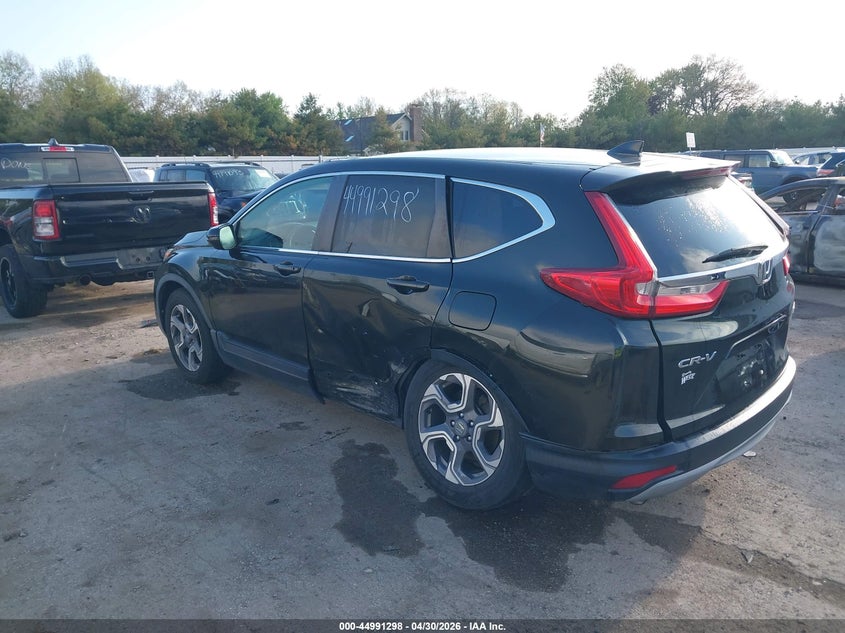 2018 Honda Cr-v VIN 7FARW2H58JE071195 IAAI salvage auction — LEFT SIDE, Salvage (Illinois), sold $7,300 on 2026-07-07 (photo 3)