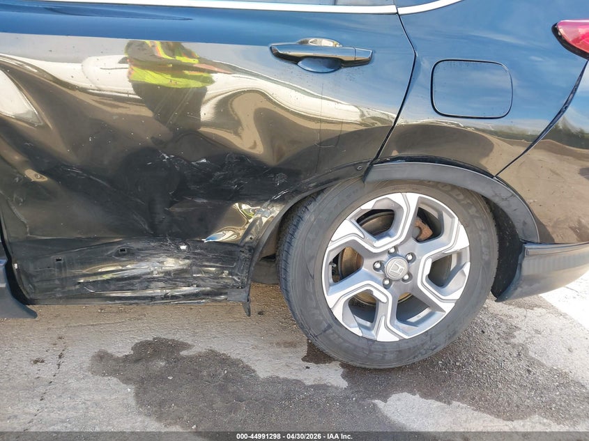 2018 Honda Cr-v VIN 7FARW2H58JE071195 IAAI salvage auction — LEFT SIDE, Salvage (Illinois), sold $7,300 on 2026-07-07 (photo 6)