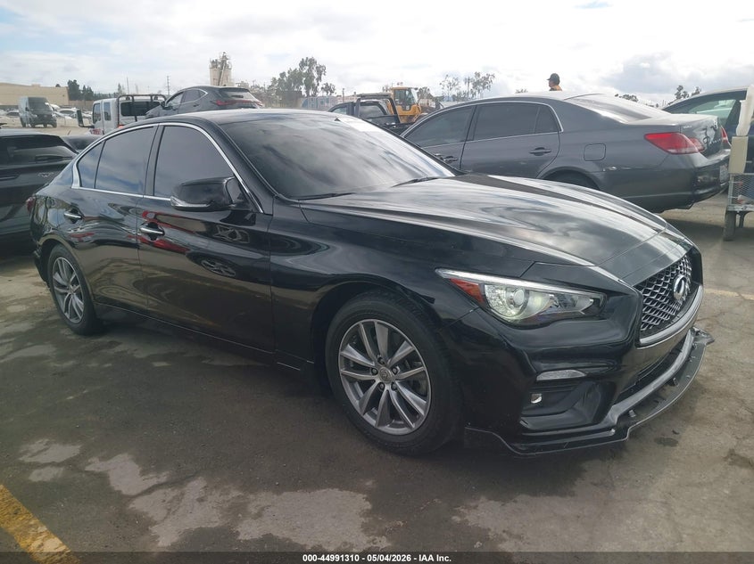 2021 Infiniti Q50 VIN JN1EV7AP6MM704748 — IAAI salvage auction photo