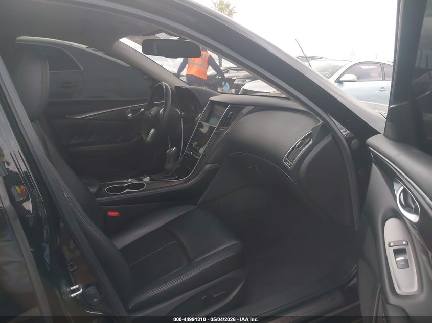 2021 Infiniti Q50 VIN JN1EV7AP6MM704748 IAAI salvage auction — REAR END, Salvage (California), sold $7,225 on 2026-07-08 (photo 5)