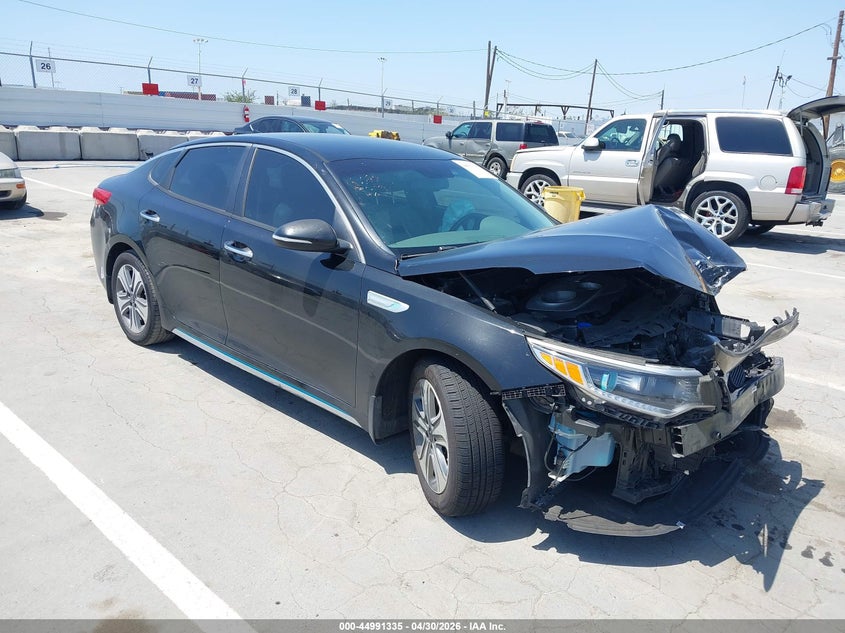 2017 Kia Optima VIN KNAGV4LDXH5013050 IAAI salvage auction — FRONT END, Salvage (California), sold $300 on 2026-07-15 (photo 1)