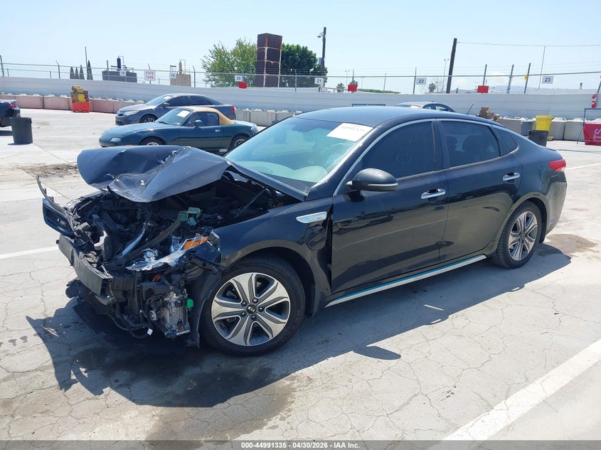 2017 Kia Optima VIN KNAGV4LDXH5013050 IAAI salvage auction — FRONT END, Salvage (California), sold $300 on 2026-07-15 (photo 2)