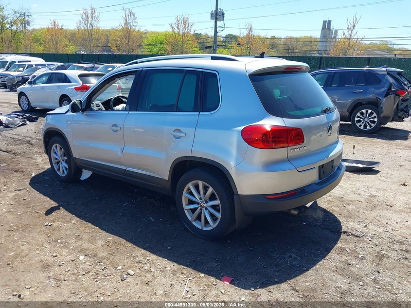 2017 Volkswagen Tiguan VIN WVGSV7AX9HK007930 IAAI salvage auction — FRONT END, Mv-907A (New York), sold $1,250 on 2026-07-07 (photo 3)