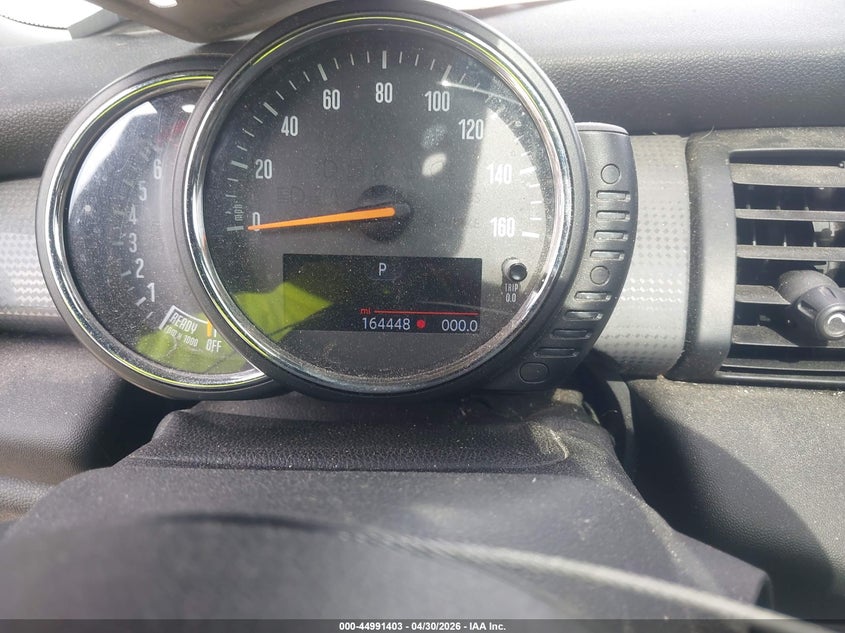 2016 Mini Hard top VIN WMWXU1C56G2A93461 IAAI salvage auction — FRONT END, Original (Texas), sold $875 on 2026-07-10 (photo 7)