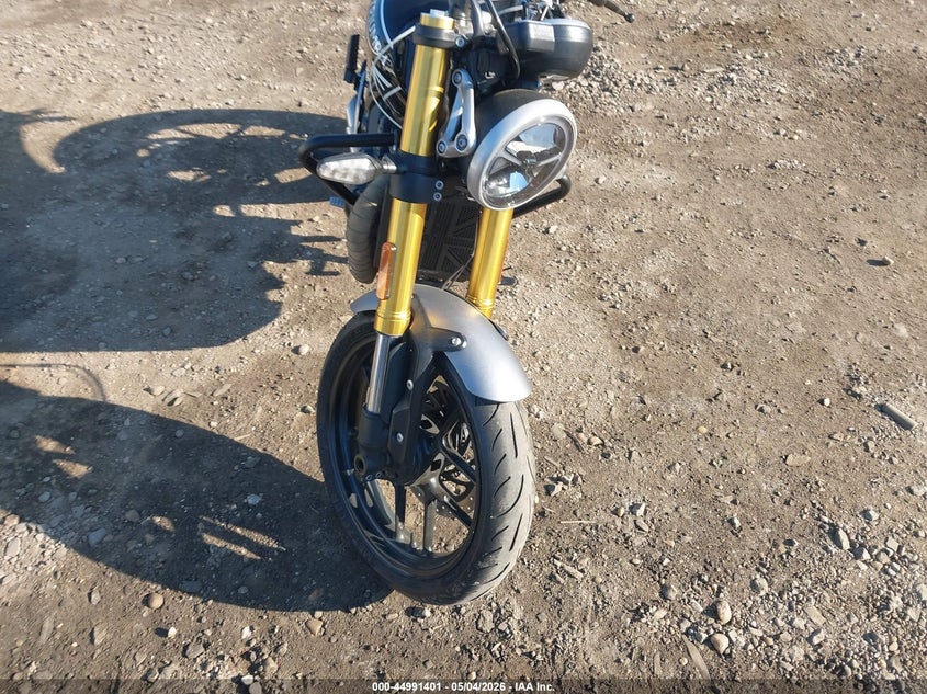 2024 Triumph motorcycle Speed VIN SMTT127Y6RNA10750 IAAI salvage auction — FRONT END, Mv-907A (New York), sold $100 on 2026-07-28 (photo 5)