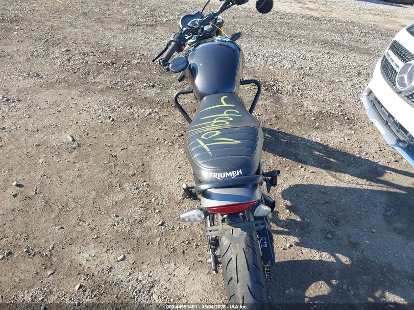 2024 Triumph motorcycle Speed VIN SMTT127Y6RNA10750 IAAI salvage auction — FRONT END, Mv-907A (New York), sold $100 on 2026-07-28 (photo 6)