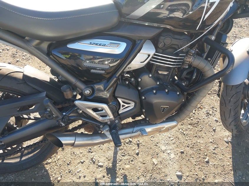 2024 Triumph motorcycle Speed VIN SMTT127Y6RNA10750 IAAI salvage auction — FRONT END, Mv-907A (New York), sold $100 on 2026-07-28 (photo 8)