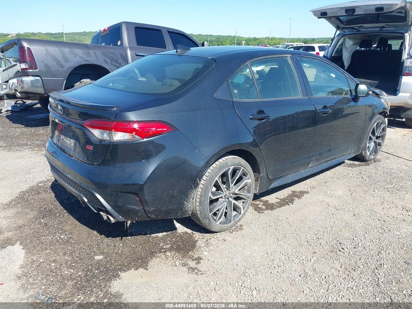 2022 Toyota Corolla VIN JTDS4MCE4NJ096146 IAAI salvage auction — FRONT END, Clear (Oklahoma), sold $2,550 on 2026-08-01 (photo 4)
