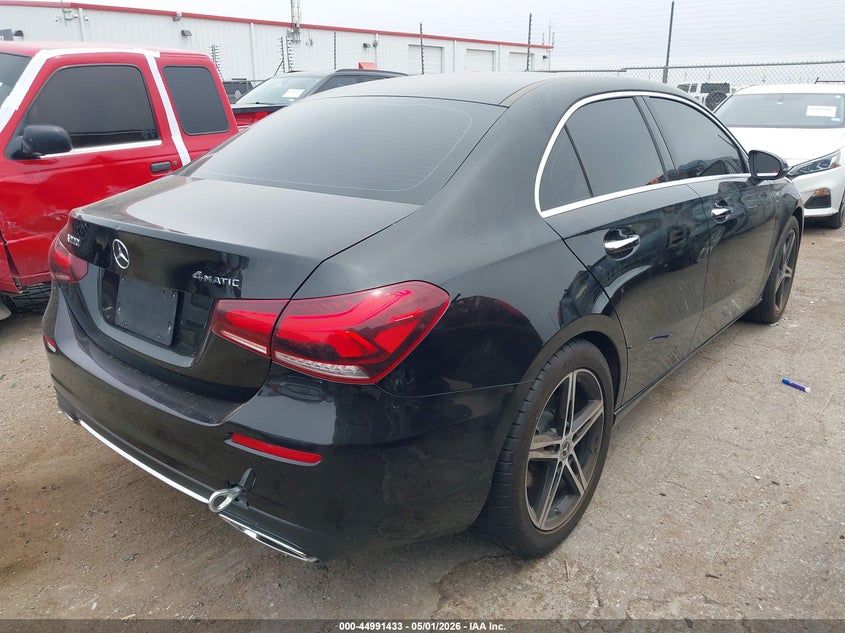 2019 Mercedes-benz A-klasse VIN WDD3G4FB5KW035454 IAAI salvage auction — UNKNOWN, Salvage Title, sold $5,100 on 2026-07-28 (photo 4)