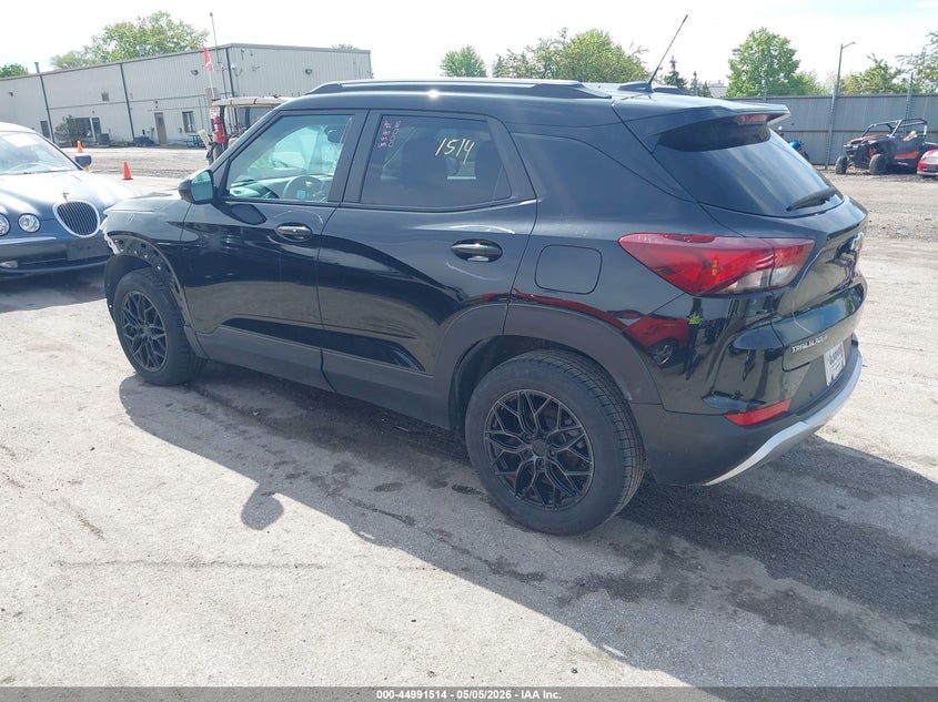 2023 Chevrolet Trailblazer VIN KL79MPSL4PB103414 IAAI salvage auction — FRONT & REAR, Salvage (Illinois), sold $3,850 on 2026-07-20 (photo 3)