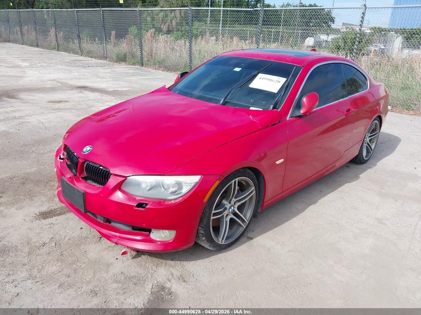 2013 BMW 3er VIN WBAKG7C52DJ437810 IAAI salvage auction — FRONT END, Clear (Missouri), sold $500 on 2026-07-15 (photo 2)