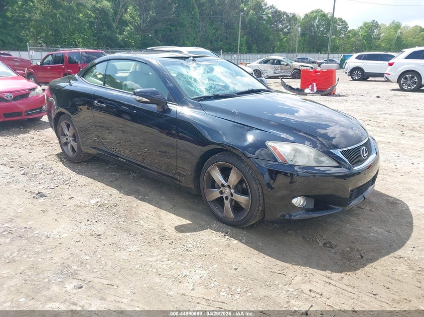 2010 Lexus Is 250c VIN JTHFF2C28A2506343 IAAI salvage auction — FRONT END, Salvage (Georgia), sold $1,150 on 2026-07-09 (photo 1)