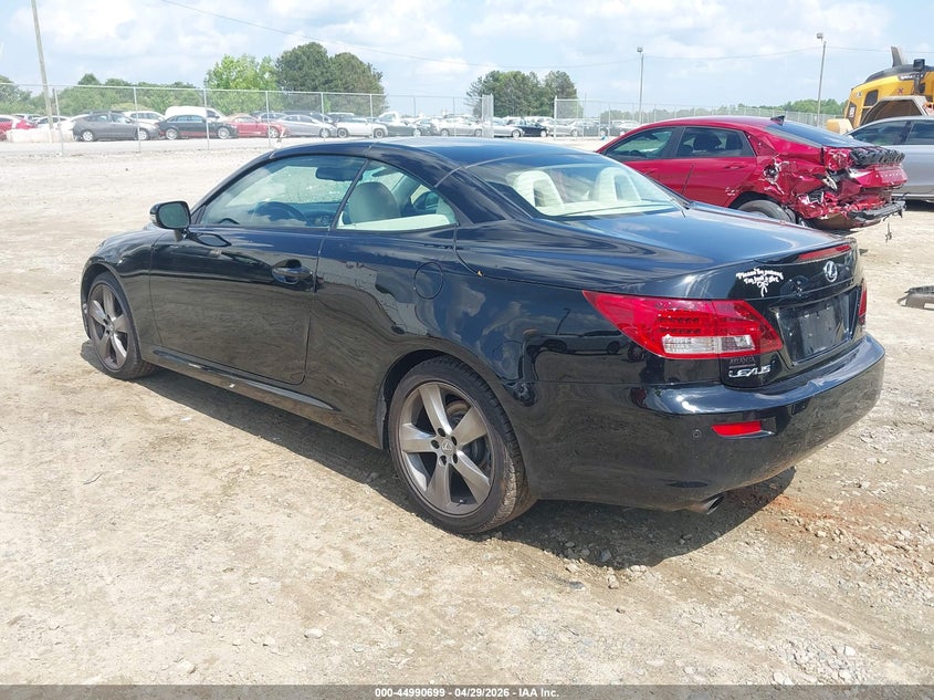 2010 Lexus Is 250c VIN JTHFF2C28A2506343 IAAI salvage auction — FRONT END, Salvage (Georgia), sold $1,150 on 2026-07-09 (photo 3)