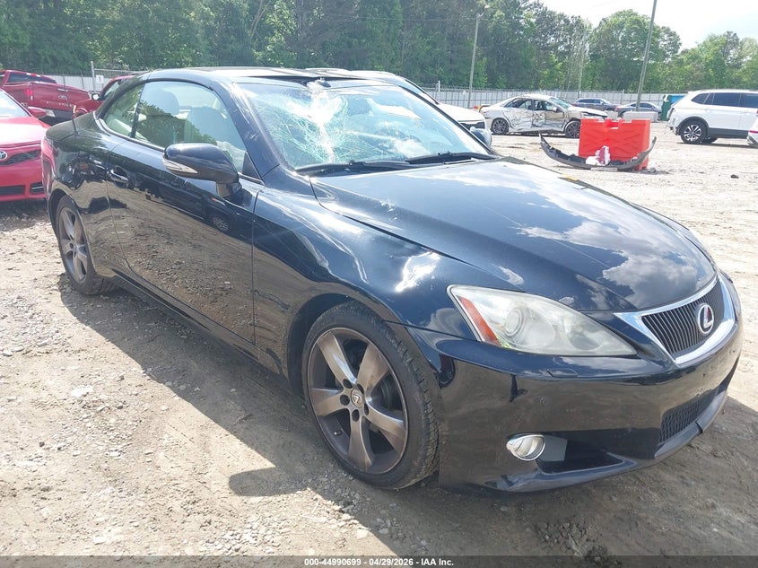 2010 Lexus Is 250c VIN JTHFF2C28A2506343 IAAI salvage auction — FRONT END, Salvage (Georgia), sold $1,150 on 2026-07-09 (photo 6)